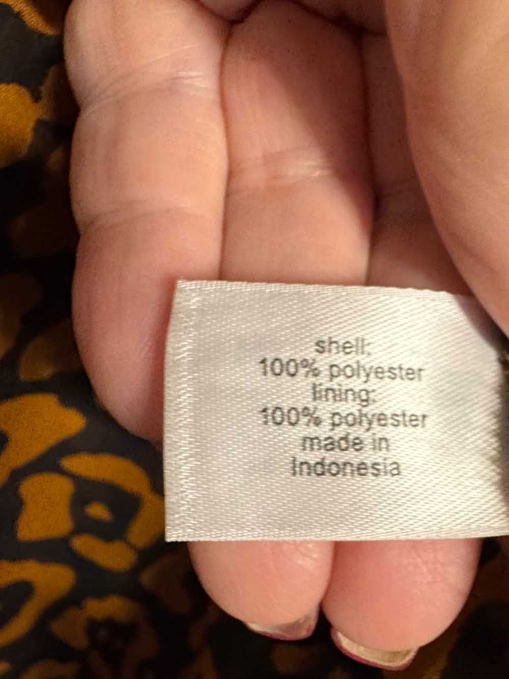 Lane Bryant Leopard Print Flowy V-Neck Top SIZE:  18     #11 - Picture 6 of 8